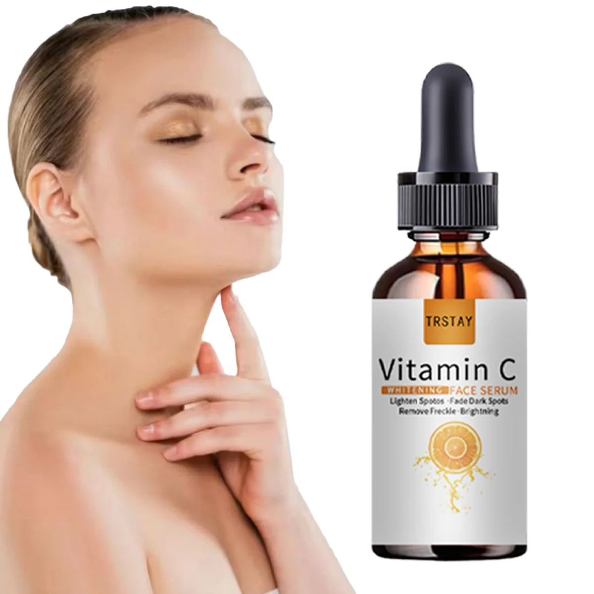 Natural Vitamin Serum Original Face Dark Spot Whitening Brighten Moisturizing VC Essence For Stretch Mark korean skin care